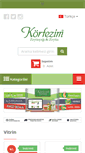 Mobile Screenshot of korfezimshop.com